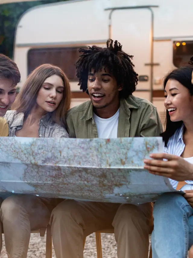 Motorhomes with friends