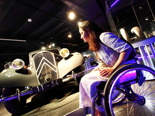 Visite adaptée handicap au Musée L'Aventure Michelin à Clermont-Ferrand