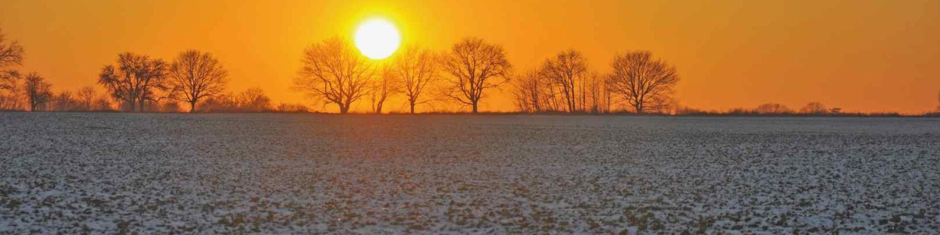 Coucher De Soleil, Plateau De Saclay