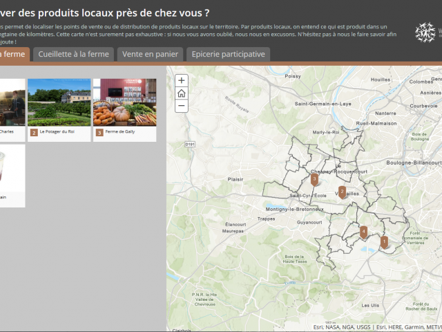 Carte Manger Local Versailles Grand Parc