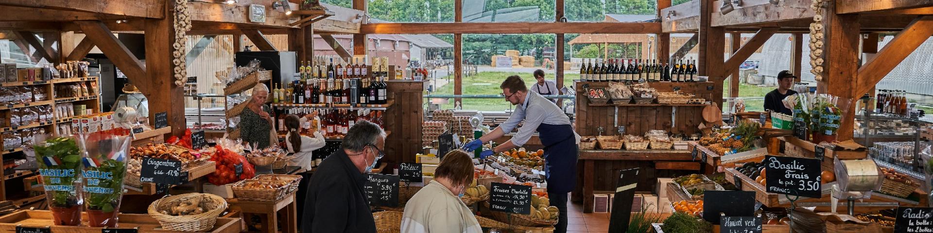 Le Marché de la Ferme - Produits locaux - Circuits courts - Ferme de Viltain - Plateau de Saclay