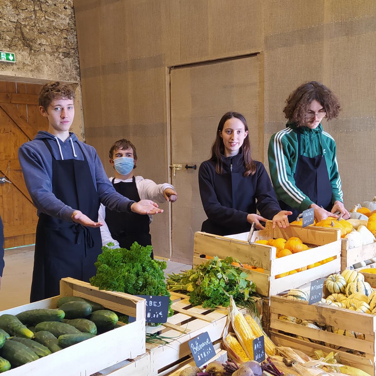 Ferme école Graines d’Avenir Manger Local à Paris Saclay