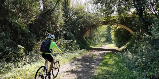 Voie verte de Chalosse sur la commune de Montfort-en-Chalosse