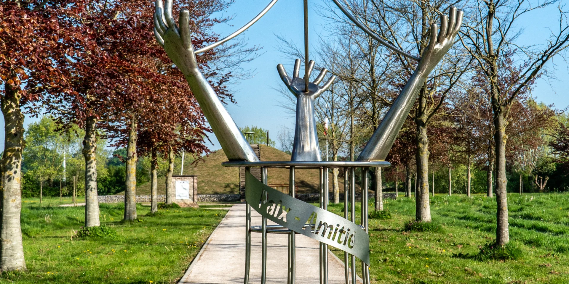 Stèle du site De La Plaine Au Bois