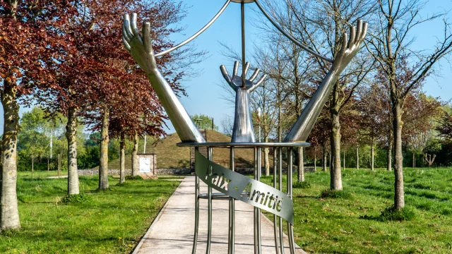 Stèle du site De La Plaine Au Bois