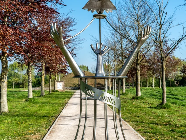 Stèle du site De La Plaine Au Bois
