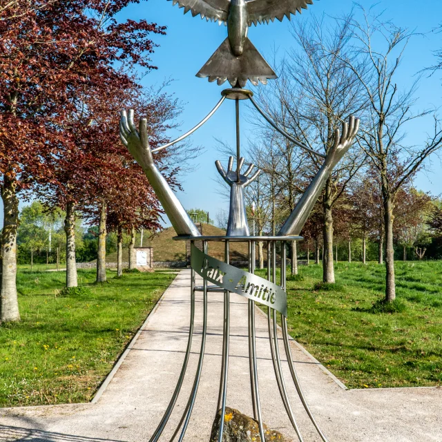 Stèle du site De La Plaine Au Bois