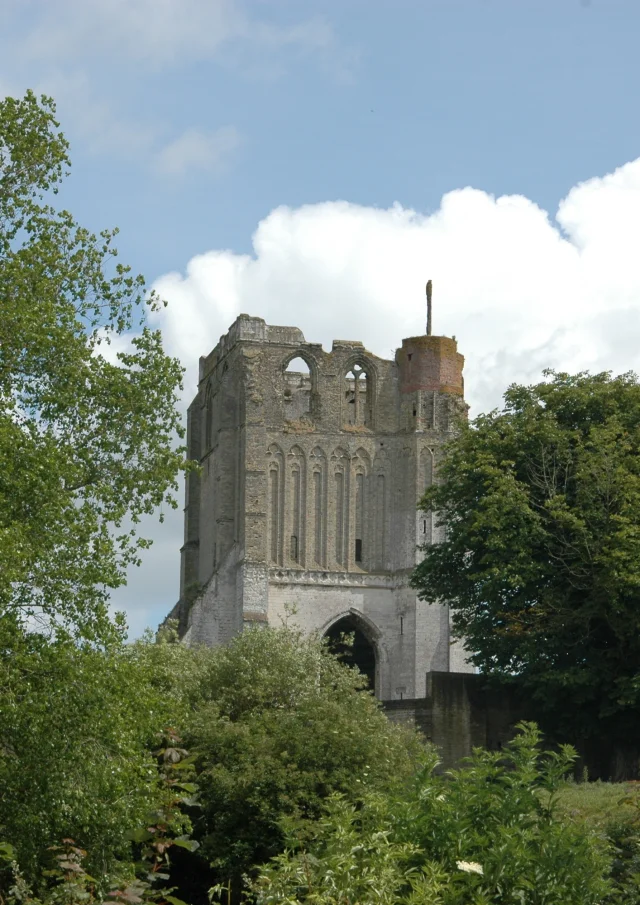 View of the Watten Abbey Tower