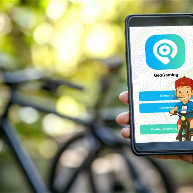 Geogaming, application de chasse au trésor numérique à faire en vélo