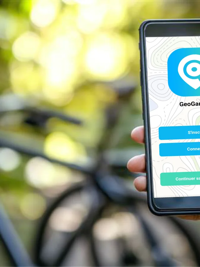 Geogaming, a digital treasure hunt application for cyclists