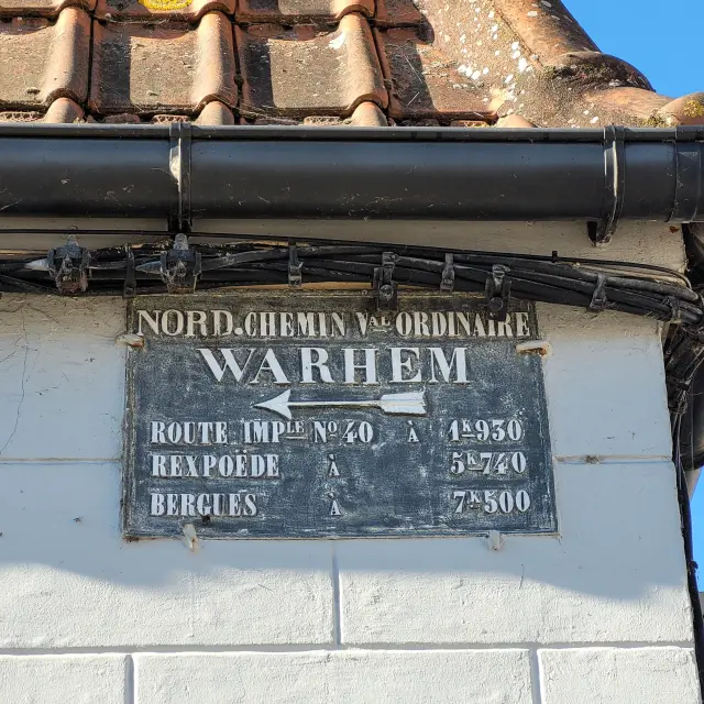 Panneau Direction Grandplace Warhem Eq Oct 24 2