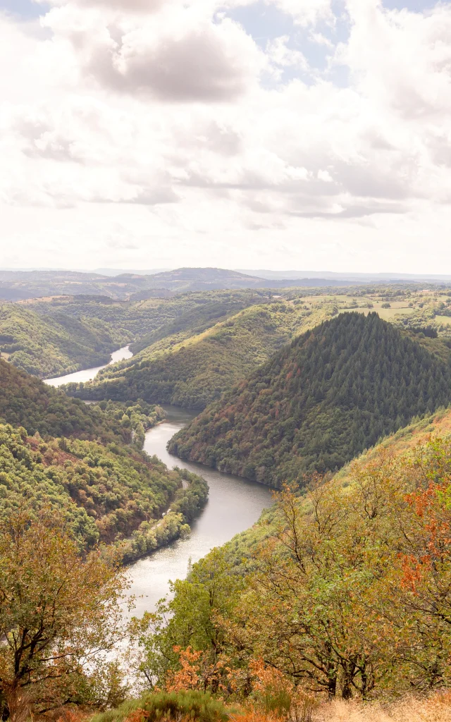 Contemplation Vallee Depuis Fombillou 10 B. Colomb Lozere Sauvage Pour Pact Aubrac 1