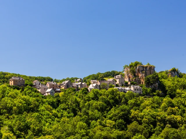 Panorama Sur Le Rocher De Rodelle