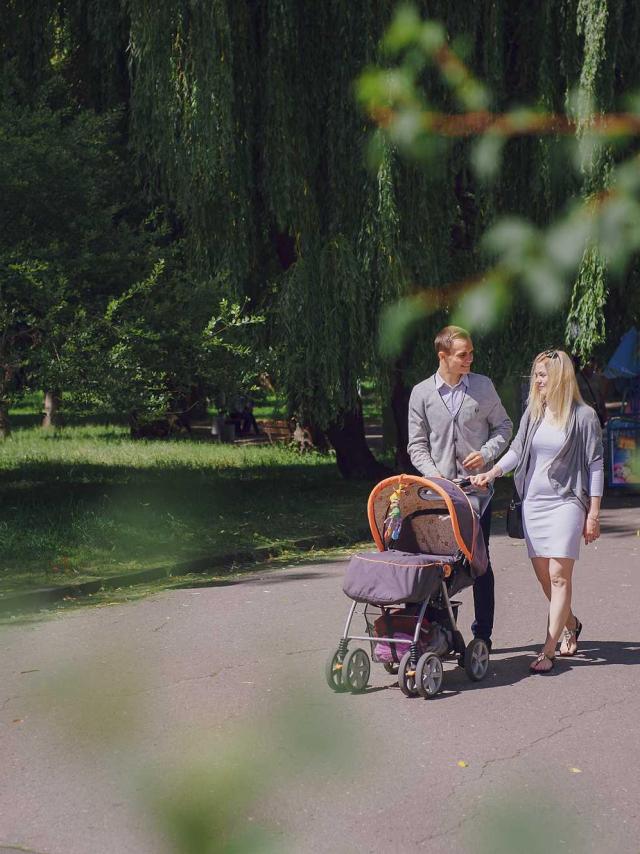Promenade en poussette
