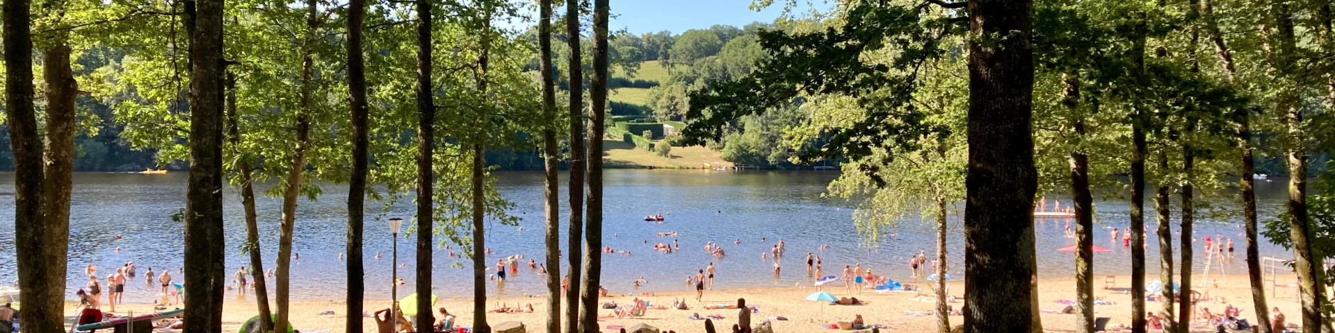 Plage De Bujaleuf, Ot Portes De Vassivière, Juillet 2022