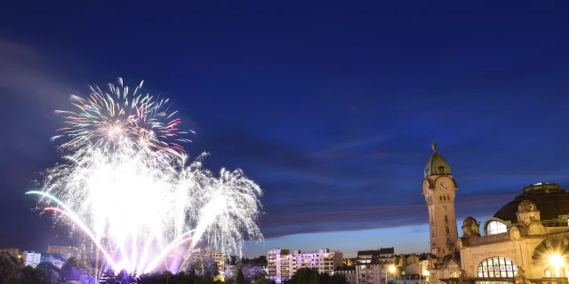 Feu Dartifice En Haute Vienne