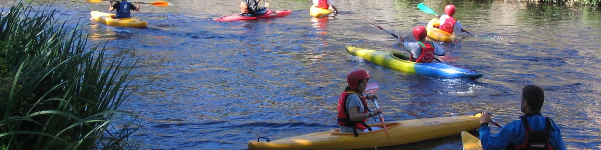 Canoë sur la Vienne, à Eymoutiers