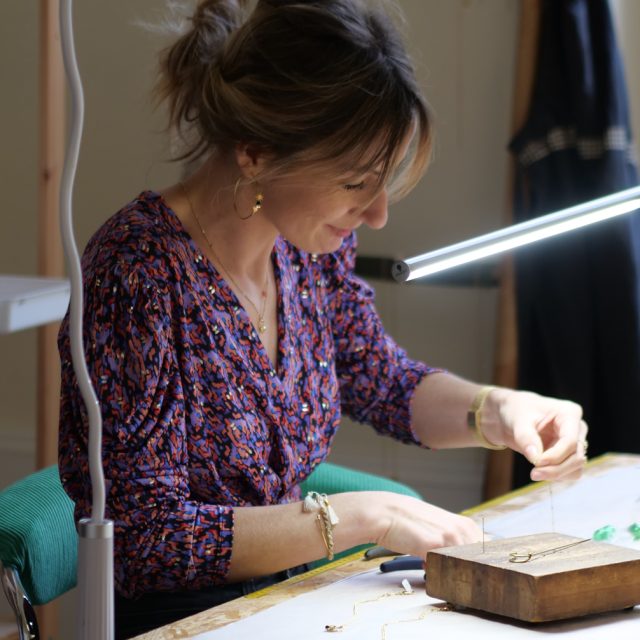 Marie Duvert, créatrice de bijoux