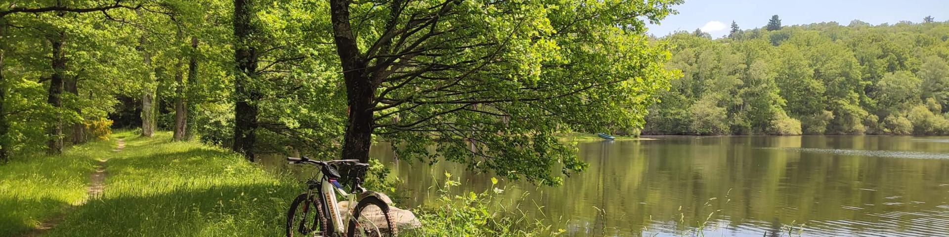 Randonnée en VTT à Saint Léonard de Noblat - Etang de la Chapelle