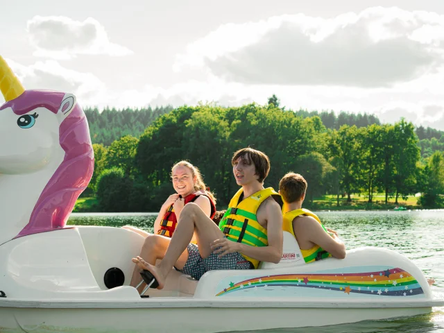Lac De Saint Pardoux Pedalo Licorne