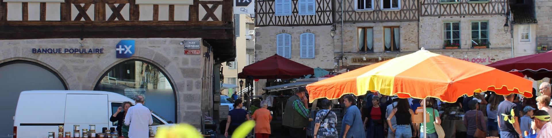 Marché de Saint-Léonard de Noblat