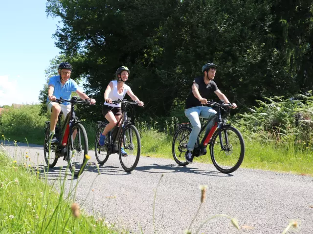Randonnée en VTT électrique en Haute- Vienne