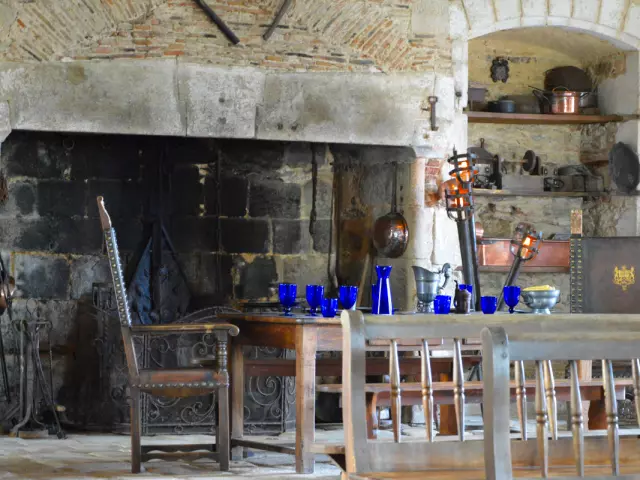 Salle des gardes - Château Châlus-Chabrol