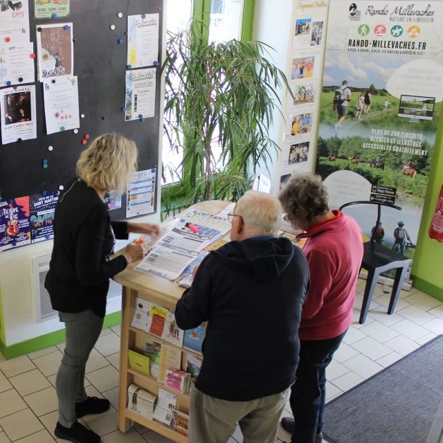 Bureau d'accueil de l'Office de Tourisme de Noblat