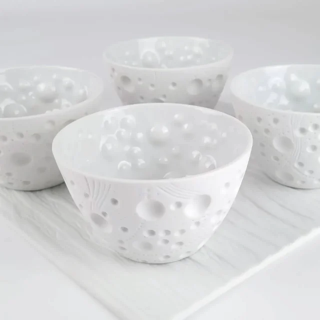 Bols en porcelaine de Limoges