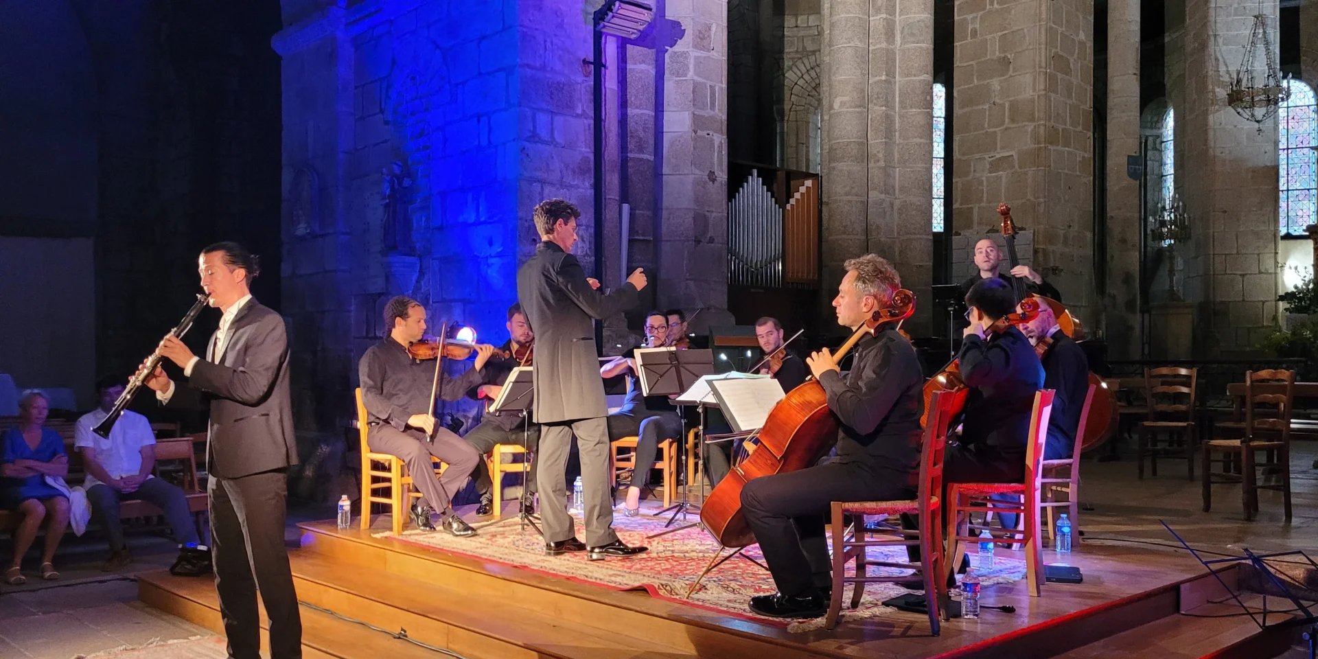 Concert De Musique Classique Dans La Collegiale De Saint Leonard De Noblat Avec Les Homards Indosilesnathalie Moiroud