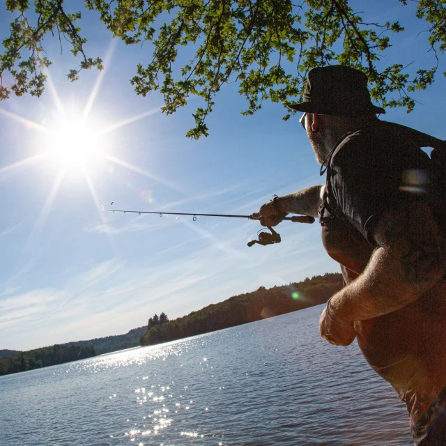 Pêche en Limousin au Lac de Saint Pardoux