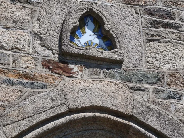 Detail Eglise Saint Pierre La Croisille Sur Briance