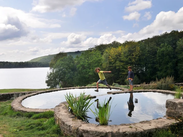Randonnée pédestre sur l'Île de Vassivière : le Jardin des Simples