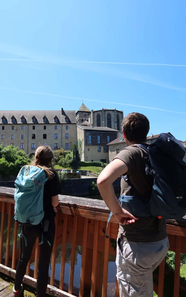 Randonneur Pont Eymoutiers