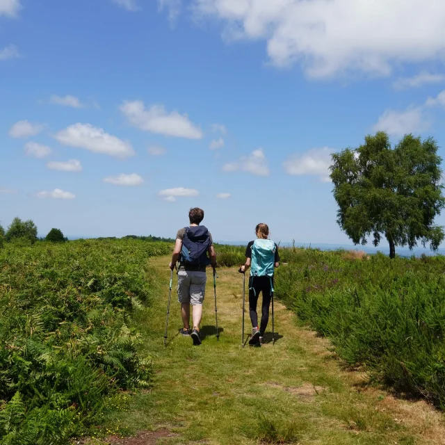 Au Mont Gargan hiker