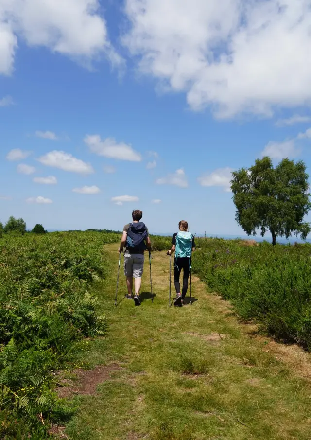 Au Mont Gargan hiker