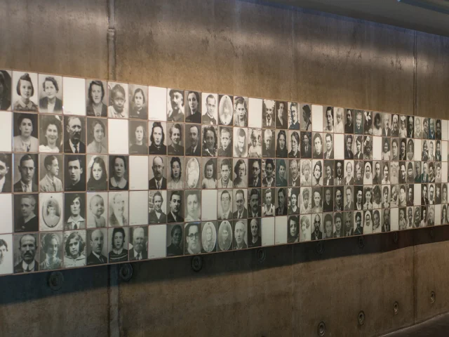 Centre de la mémoire d'Oradour - La galerie des visages