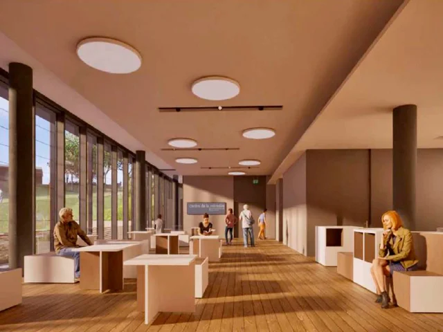Centre de la mémoire d'Oradour - Projection du futur intérieur
