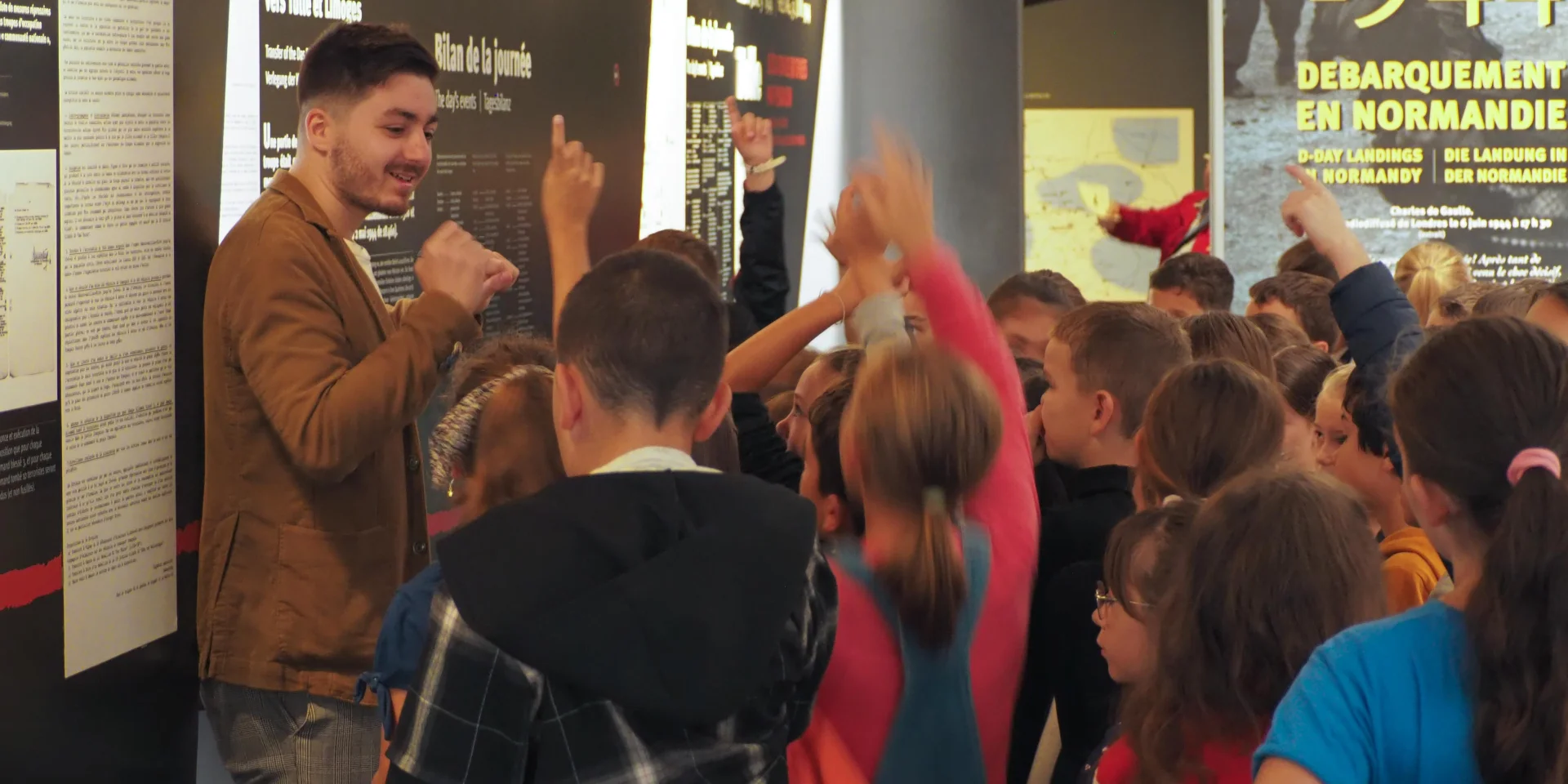 Visite guidée pour les scolaires Centre de la mémoire d'Oradour