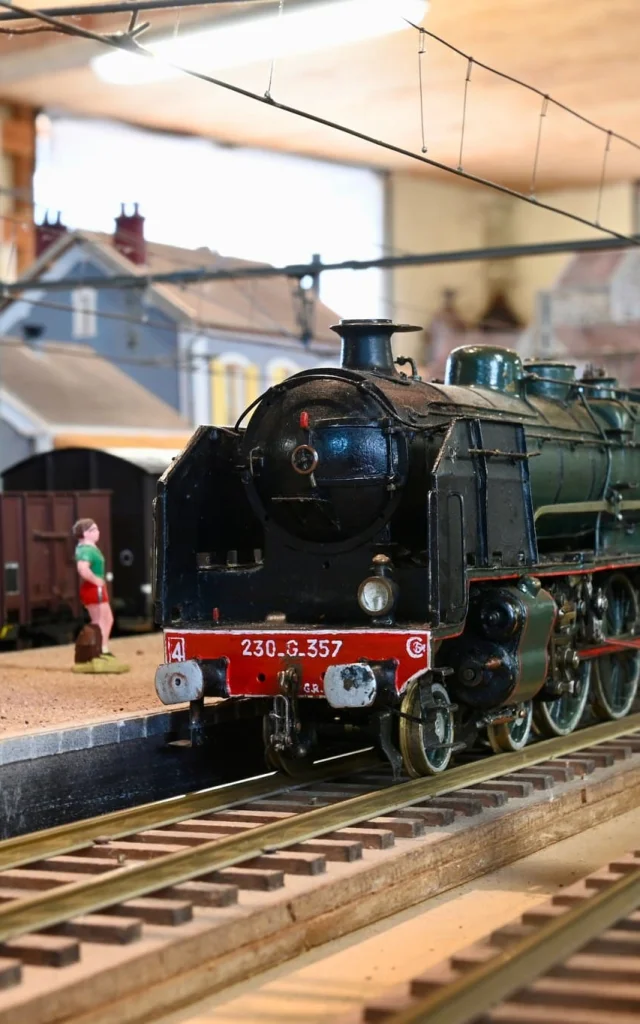 Au musée HistoRail® avec les enfants à Saint-Léonard