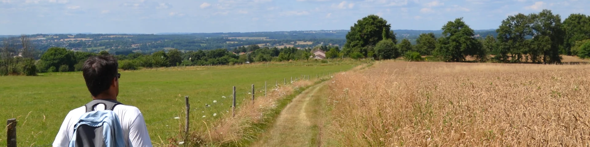 Balades et les randonnées autour d'Aixe-sur-Vienne en Limousin - Sentier des écrevisses à Bosmie l'Aiguille