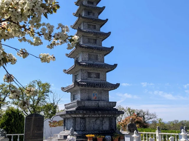 Buddhist monument in Rancon