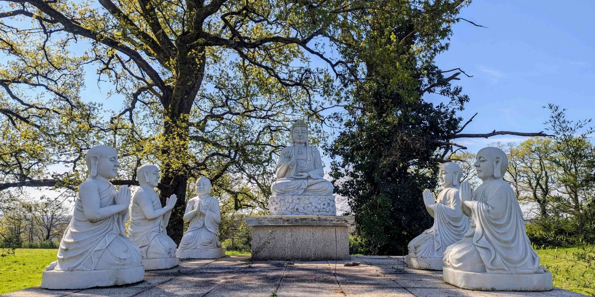 Buddhist temple in Rancon