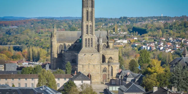 Cathedrale Ville De Limoges J. Dodinet