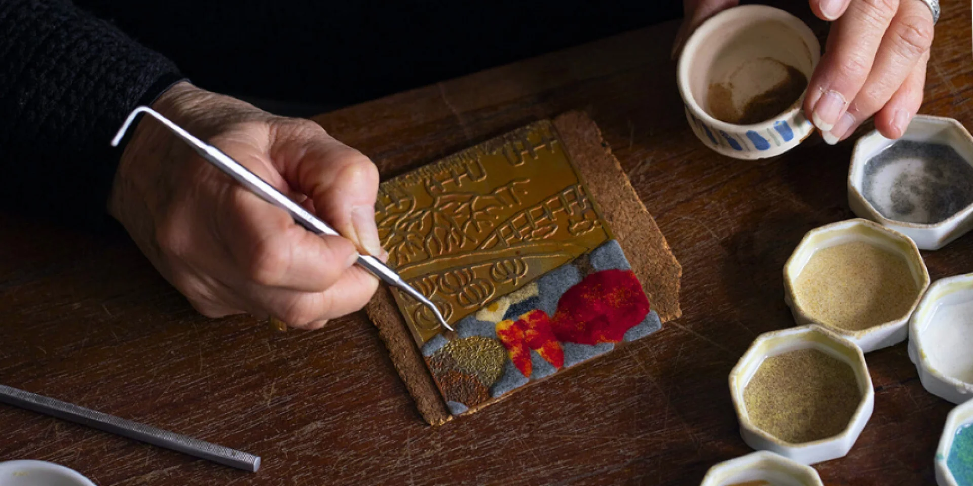 Atelier M Gilbert Enamelling