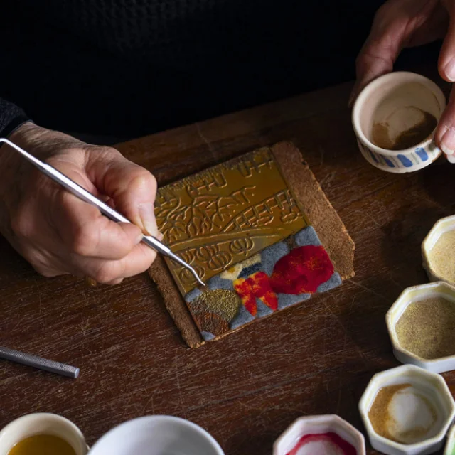 Atelier M Gilbert Enamelling