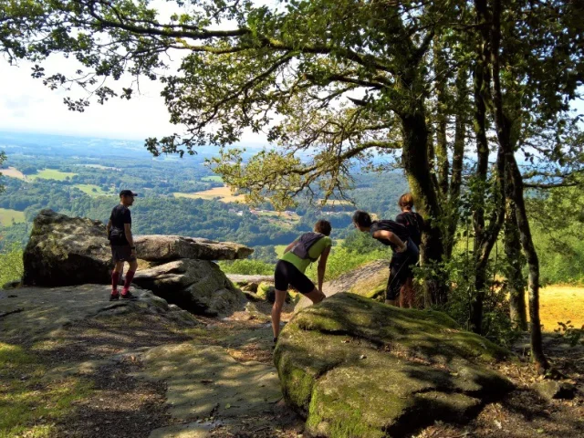 Base Univert Trail Des Monts Dambazac Le Sentier De La Pierre Branlante