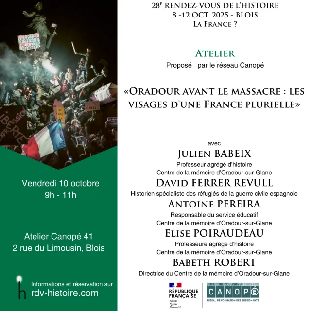 Cmo Rdv Hb Oradour Avant Le Massacre Les Visages Dune France Plurielle 1
