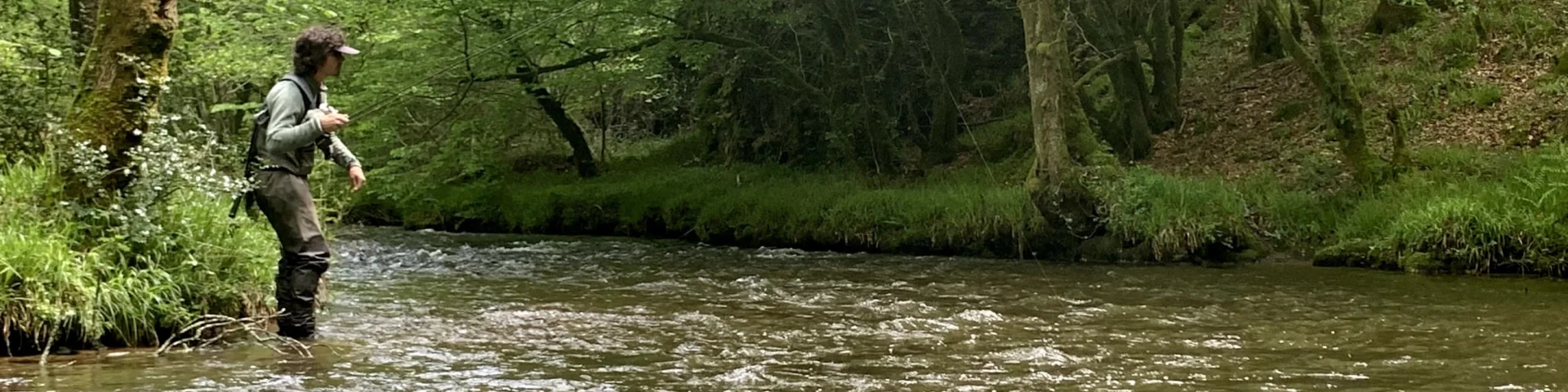 Where to fish for trout and grayling in Limousin - Rivière la Combade in Haute-Vienne