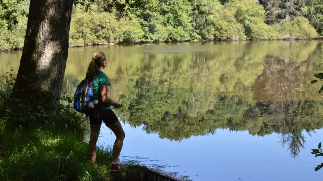 Randonnees A Chalus Circuit Du Moulichou Balades En Limousin 1